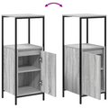 vidaXL 5-Piece Bathroom Furniture Set in Grey Sonoma Engineered Wood