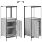 vidaXL 5-Piece Bathroom Furniture Set in Grey Sonoma Engineered Wood