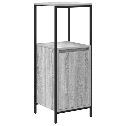 vidaXL 5-Piece Bathroom Furniture Set in Grey Sonoma Engineered Wood