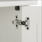 vidaXL Bathroom Furniture Set with Shelf 2 pcs Brown and White Medium