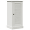 vidaXL Bathroom Furniture Set with Shelf 2 pcs Brown and White Medium