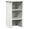 vidaXL Bathroom Furniture Set with Shelf 2 pcs Brown and White Medium