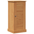 vidaXL Bathroom Furniture Set with Shelf with Storage with Door 2 pcs Brown and Honey brown