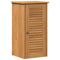 vidaXL Bathroom Furniture Set with Shelf with Storage with Door 2 pcs Brown and Honey brown