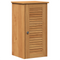 vidaXL Bathroom Furniture Set with Shelf with Storage with Door 2 pcs Brown and Honey brown
