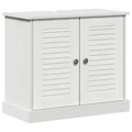 vidaXL Bathroom Furniture Set 3 pcs Antique white 37 x 34 x 110 cm