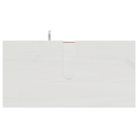 vidaXL Bathroom Furniture Set 3 pcs Antique white 37 x 34 x 110 cm