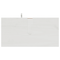 vidaXL Bathroom Furniture Set 3 pcs Antique white 37 x 34 x 110 cm