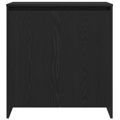vidaXL 2-Piece Sideboards in Black Oak Engineered Wood