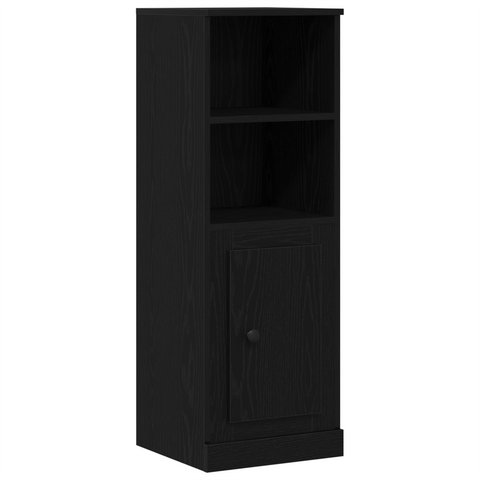 vidaXL Highboard Black Oak 132x35,5x103,5 cm Engineered Wood