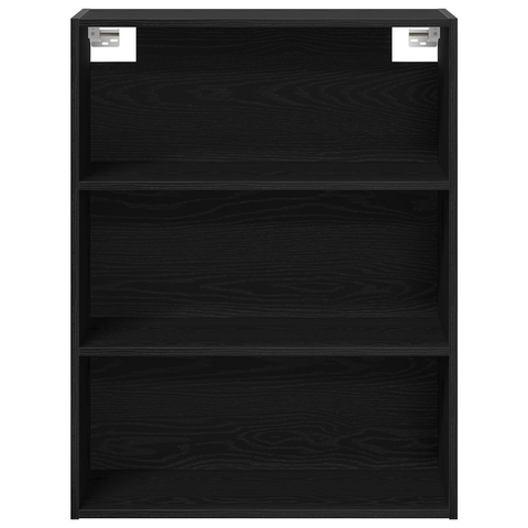 vidaXL Highboard Black Oak 69.5x34x180 cm Engineered Wood