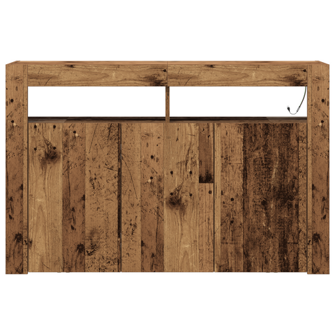 vidaXL Sideboard Old wood Engineered wood 116 x 30 x 75 cm Sideboard