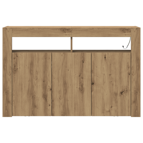 vidaXL Sideboard Artisan Oak Engineered Wood 116 x 30 x 75 cm Sideboard