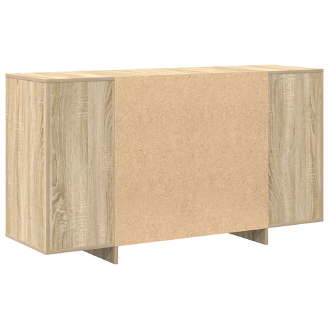 vidaXL Oak Sideboard Sonoma oak Engineered wood 135 x 41 x 75 cm