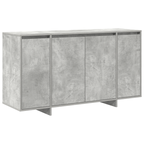 vidaXL Concrete Grey Sideboard Concrete grey Engineered wood