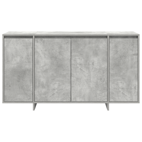 vidaXL Concrete Grey Sideboard Concrete grey Engineered wood