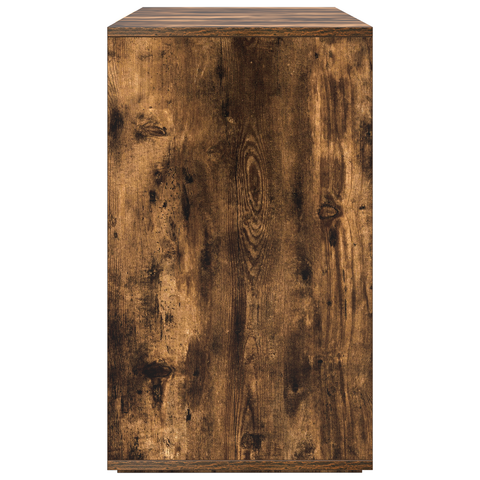 vidaXL Smoked Oak Sideboard Smoked oak Wood 135 x 41 x 75 cm Storage