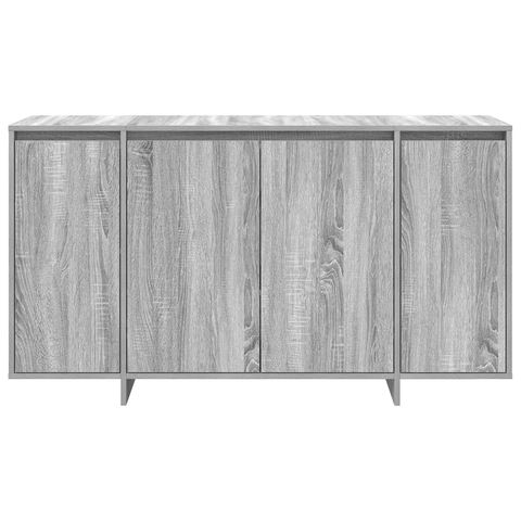 vidaXL Grey Sideboard Grey sonoma Engineered wood 135 x 41 x 75 cm