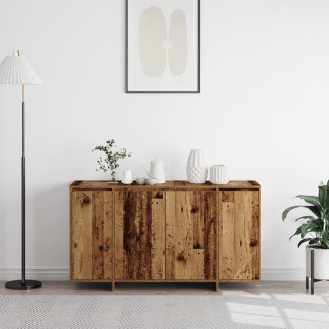 vidaXL Old Wood Sideboard Old wood Solid reclaimed wood 135 x 41 x 75 cm