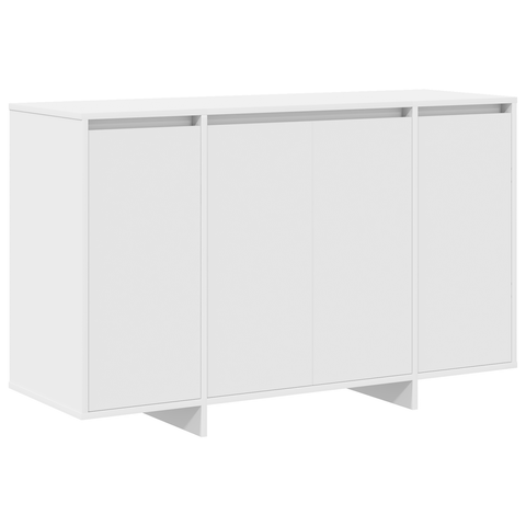 vidaXL White Sideboard White Engineered Wood 120 x 41 x 75 cm