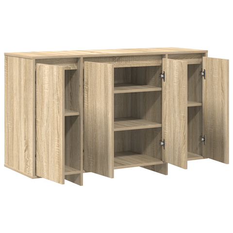 vidaXL Sonoma Oak Sideboard Sonoma oak Engineered wood 120 x 41 x 75 cm