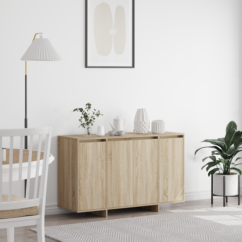 vidaXL Sonoma Oak Sideboard Sonoma oak Engineered wood 120 x 41 x 75 cm