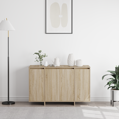 vidaXL Sonoma Oak Sideboard Sonoma oak Engineered wood 120 x 41 x 75 cm