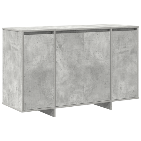 vidaXL Concrete Grey Sideboard Concrete grey Engineered wood