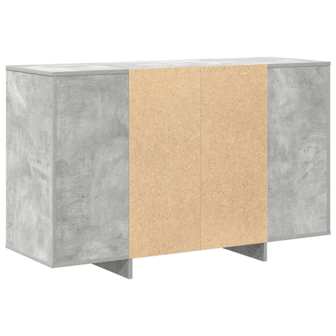vidaXL Concrete Grey Sideboard Concrete grey Engineered wood
