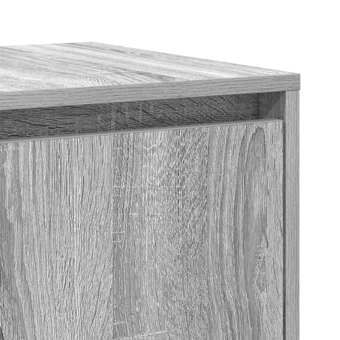 vidaXL Sideboard Grey sonoma Engineered wood 120 x 41 x 75 cm