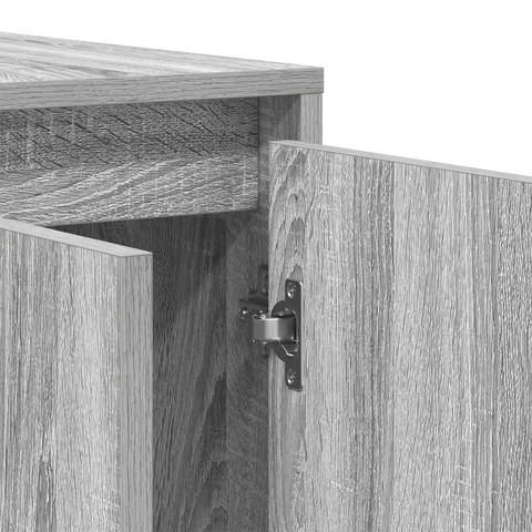 vidaXL Sideboard Grey sonoma Engineered wood 120 x 41 x 75 cm