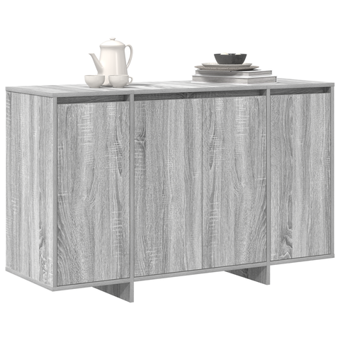 vidaXL Sideboard Grey sonoma Engineered wood 120 x 41 x 75 cm