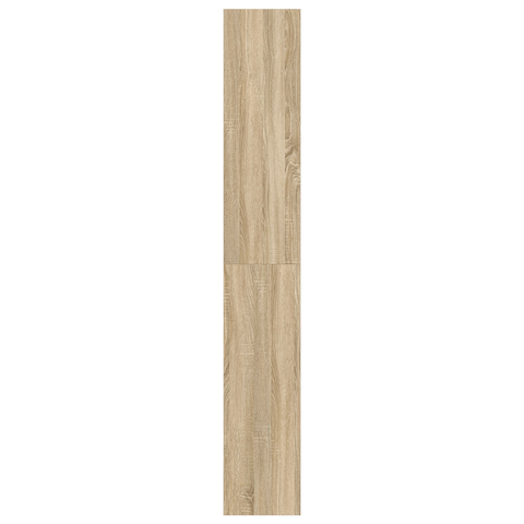 vidaXL Sonoma Oak Bookshelf Sonoma oak Engineered wood 80 x 30 x 198 cm