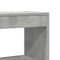 vidaXL Concrete Grey Bookshelf Concrete grey Engineered wood