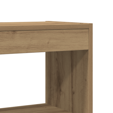 vidaXL Artisan Oak Bookshelf Artisan oak Engineered wood 80 x 30 x 198 cm