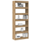 vidaXL Artisan Oak Bookshelf Artisan oak Engineered wood 80 x 30 x 198 cm