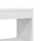 vidaXL White Bookshelf White Engineered wood 100 x 30 x 198 cm Shelving