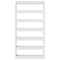 vidaXL White Bookshelf White Engineered wood 100 x 30 x 198 cm Shelving