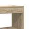vidaXL Bookcase Sonoma Oak Engineered Wood 100 x 30 x 198 cm Shelving