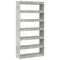 vidaXL Bookcase Grey Engineered wood 100 x 30 x 198 cm Bookshelf