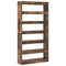 vidaXL Brown Bookshelf Brown Engineered wood 100 x 30 x 198 cm