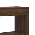 vidaXL Bookcase Brown oak Engineered wood 100 x 30 x 198 cm