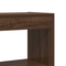 vidaXL Bookcase Brown oak Engineered wood 100 x 30 x 198 cm