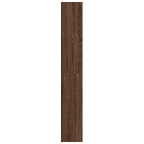vidaXL Bookcase Brown oak Engineered wood 100 x 30 x 198 cm