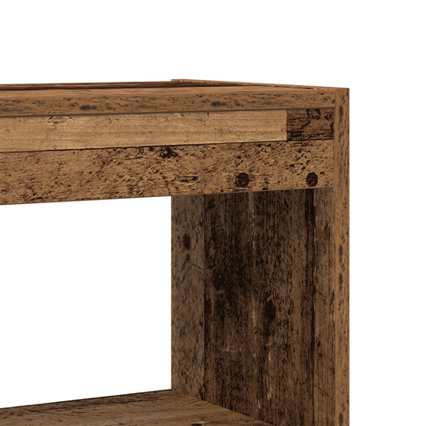 vidaXL Bookcase Old wood Engineered wood 100 x 30 x 198 cm