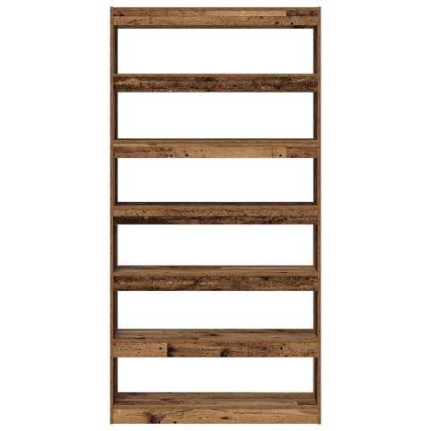 vidaXL Bookcase Old wood Engineered wood 100 x 30 x 198 cm