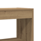 vidaXL Bookcase Artisan oak Solid wood 100 x 30 x 198 cm Bookshelves