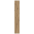 vidaXL Bookcase Artisan oak Solid wood 100 x 30 x 198 cm Bookshelves