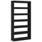 vidaXL Bookcase Black oak Engineered wood 100 x 30 x 198 cm Shelving