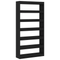 vidaXL Bookcase Black oak Engineered wood 100 x 30 x 198 cm Shelving